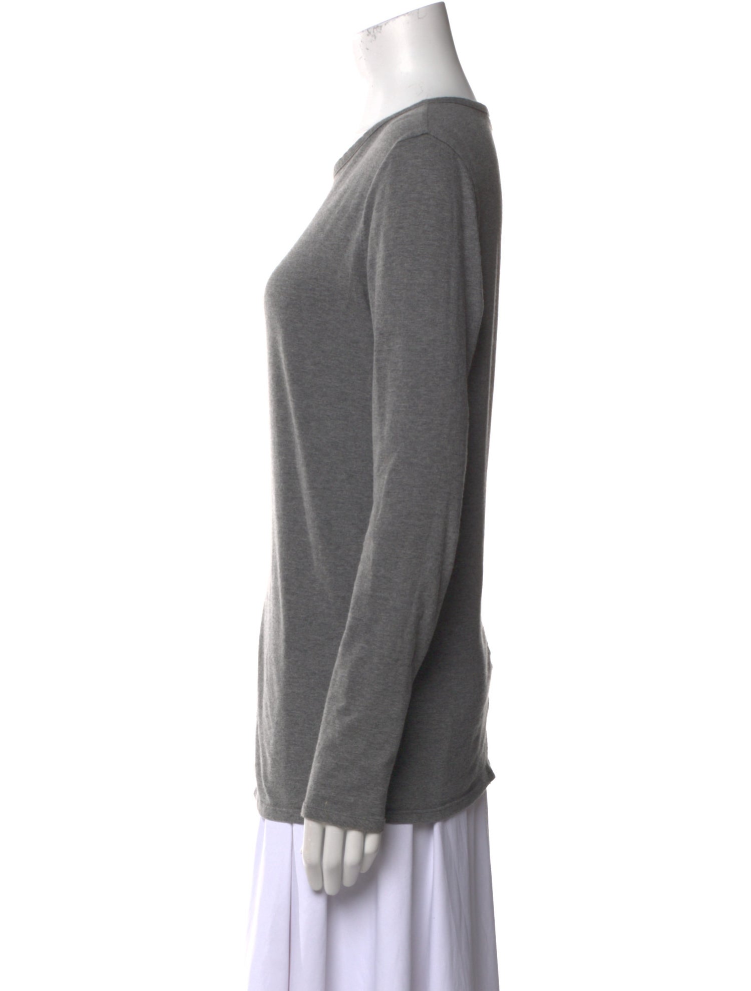 The Row Crew Neck Long Sleeve T-Shirt