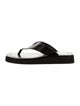 The Row Ginza Leather Flip Flops