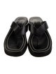 The Row Ginza Leather Flip Flops