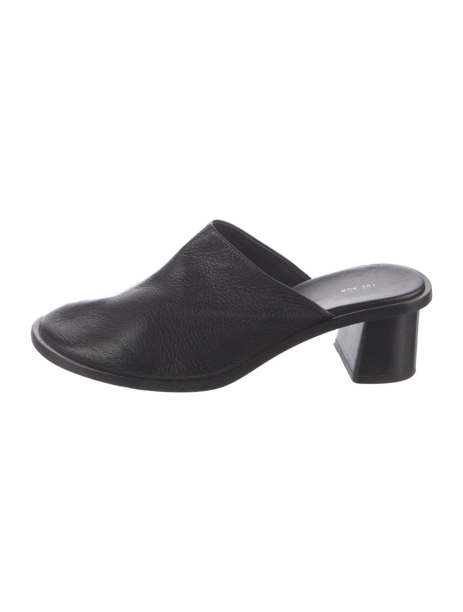 The Row Teatime Clog Leather Mules