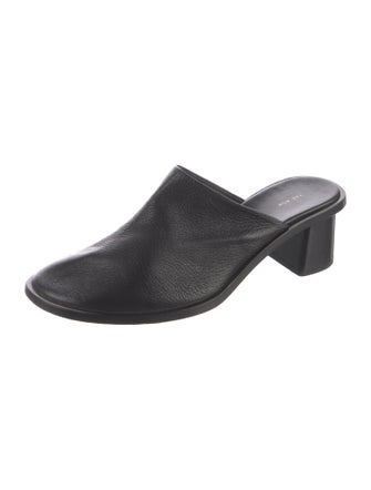 The Row Teatime Clog Leather Mules