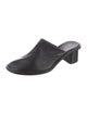 The Row Teatime Clog Leather Mules