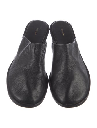 The Row Teatime Clog Leather Mules