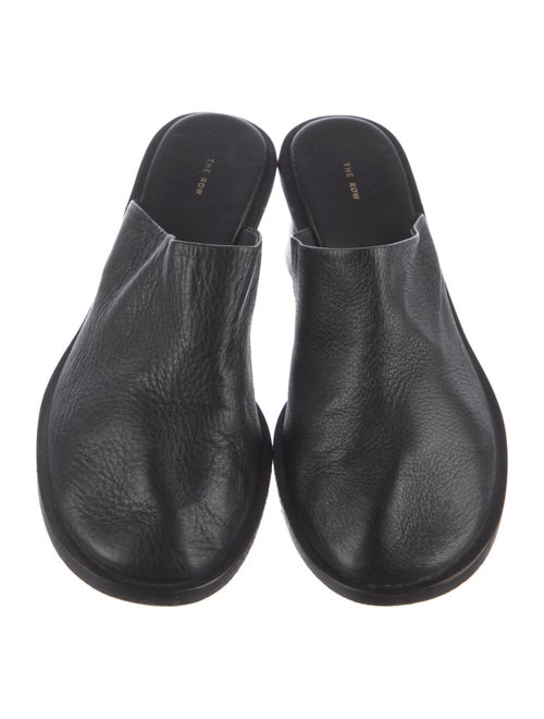 The Row Teatime Clog Leather Mules