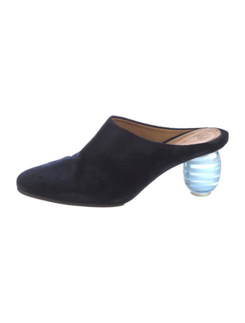 The Row Adela Velvet Mules