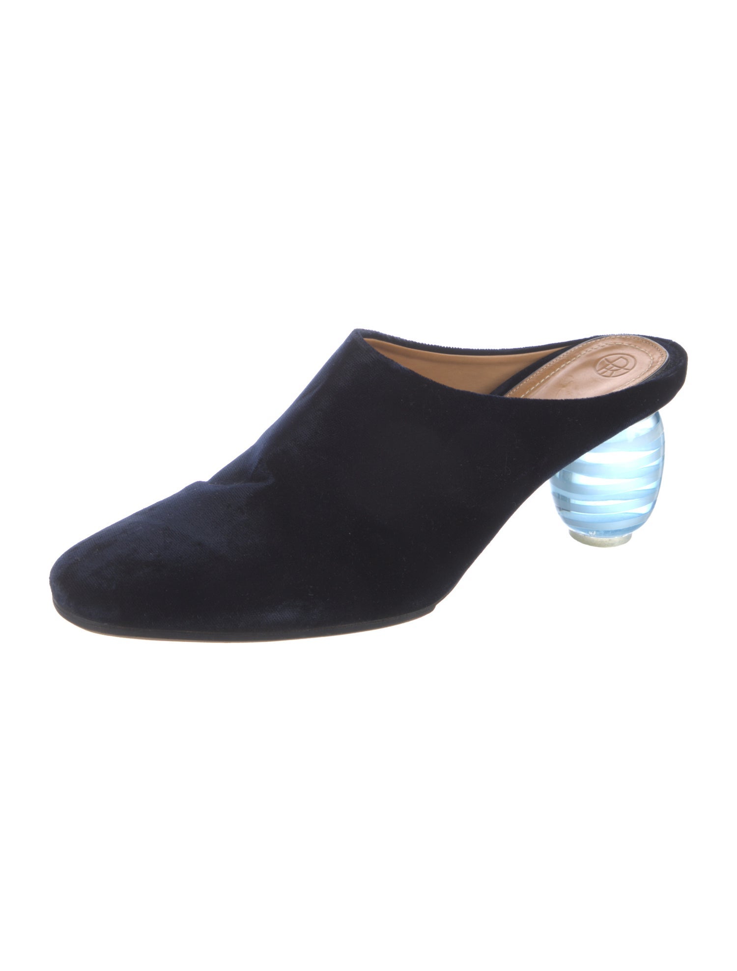 The Row Adela Velvet Mules