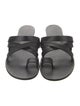 The Row Kris Leather Slides