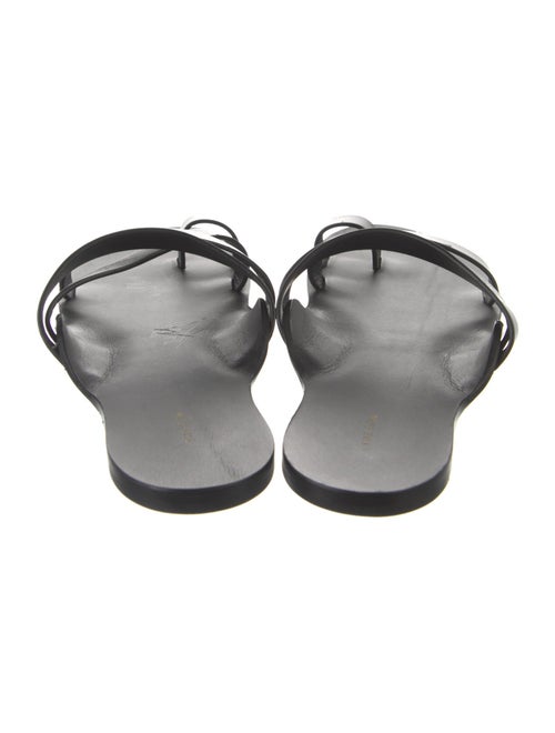 The Row Kris Leather Slides