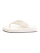 The Row Velvet Flip Flops