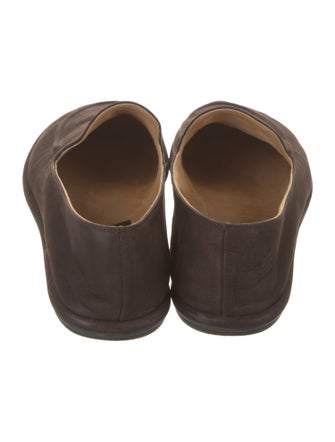 The Row Leather Loafers