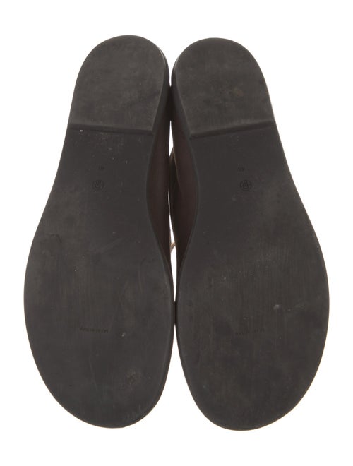 The Row Leather Loafers