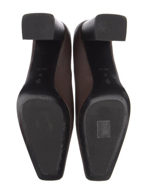 The Row Leather Flats