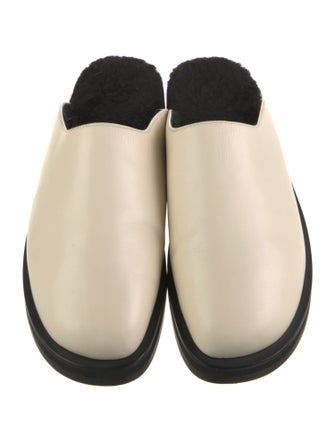 The Row Sabot Leather Mules