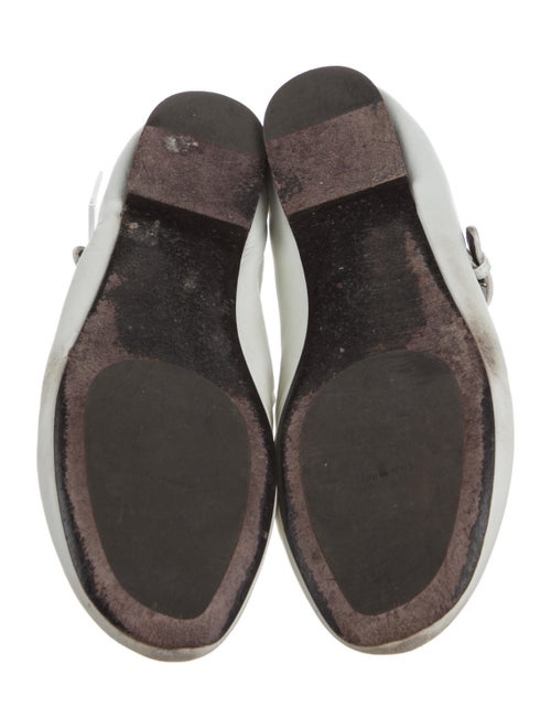 The Row Ava Leather Mary Jane Flats