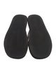 The Row Ginza Platform Leather Flip Flops