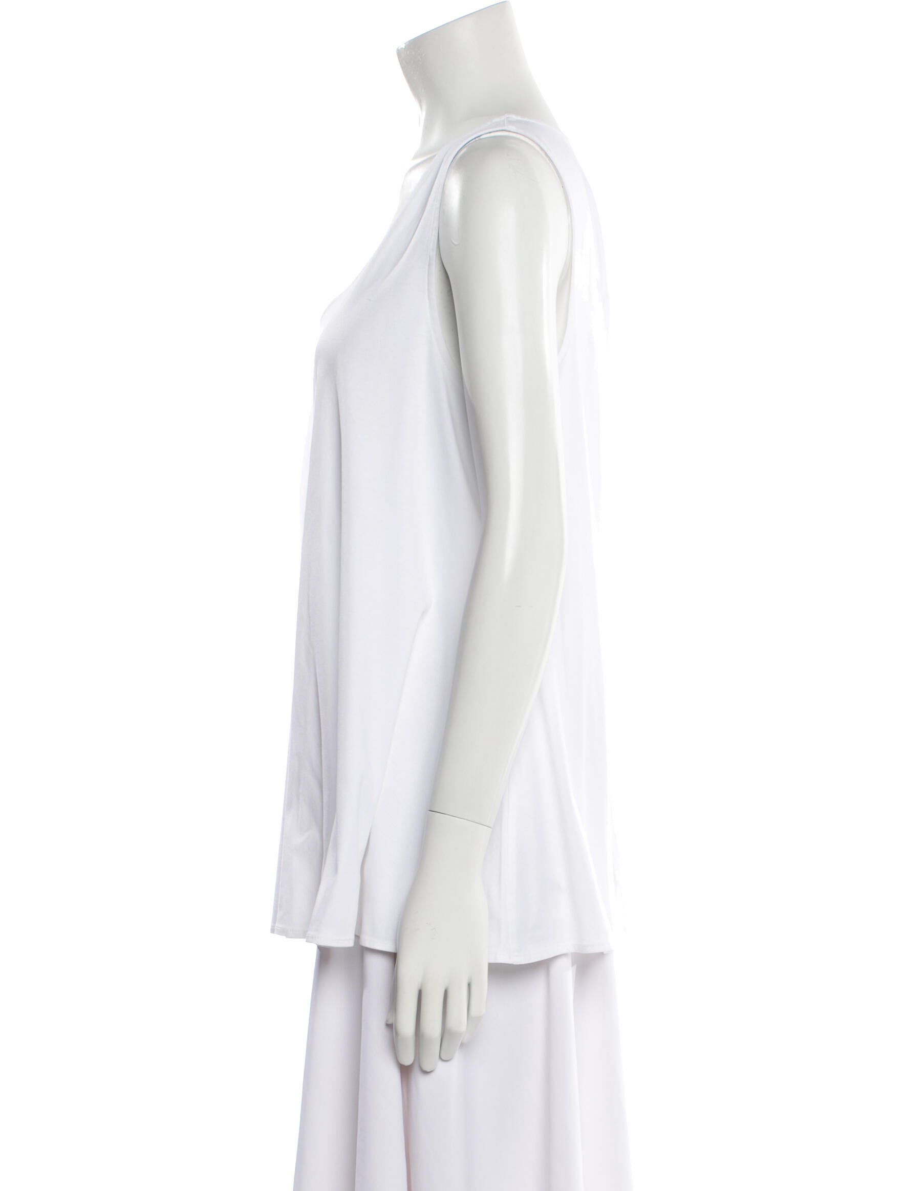 The Row Scoop Neck Sleeveless Top