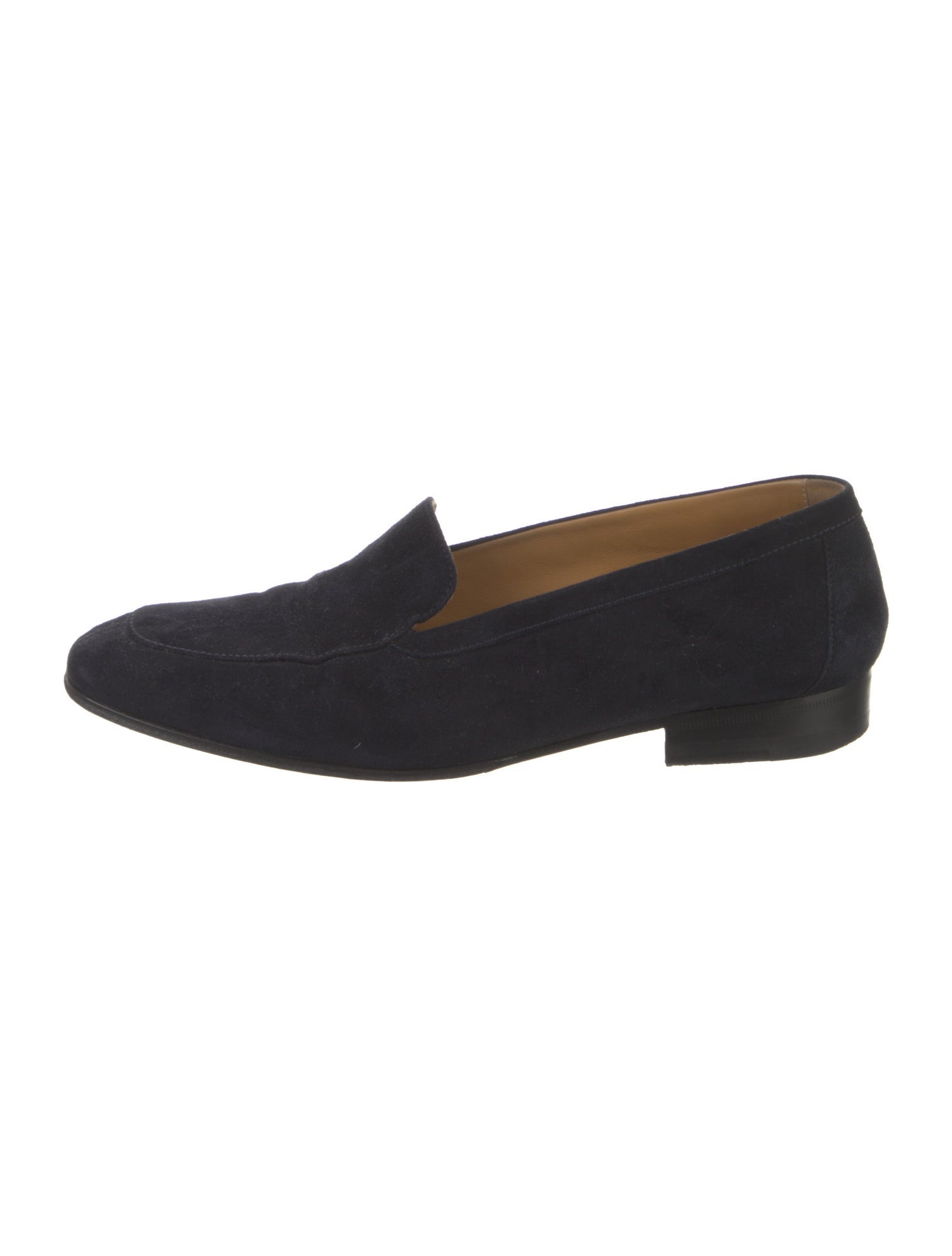 The Row Sophie Suede Loafers