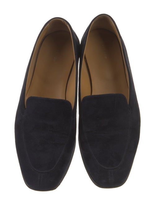The Row Sophie Suede Loafers