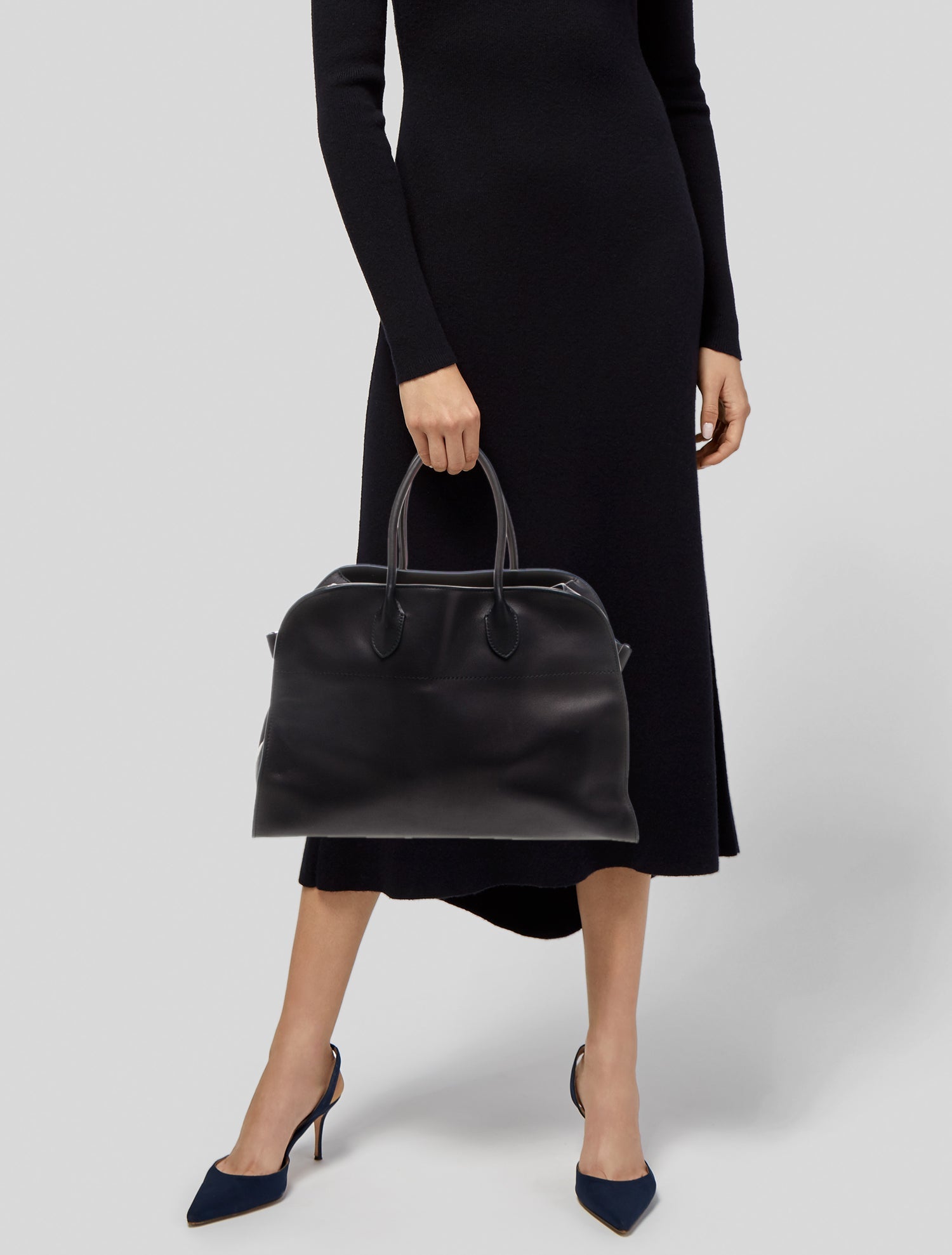 The Row Leather Soft Margaux 15