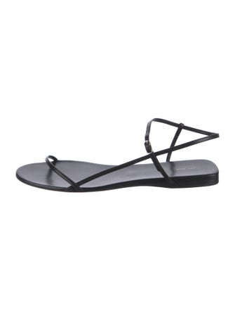 The Row Leather Sandals