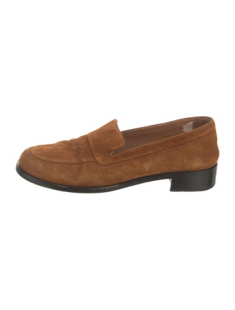 The Row Suede Loafers