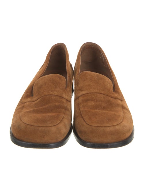 The Row Suede Loafers