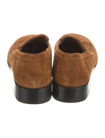 The Row Suede Loafers