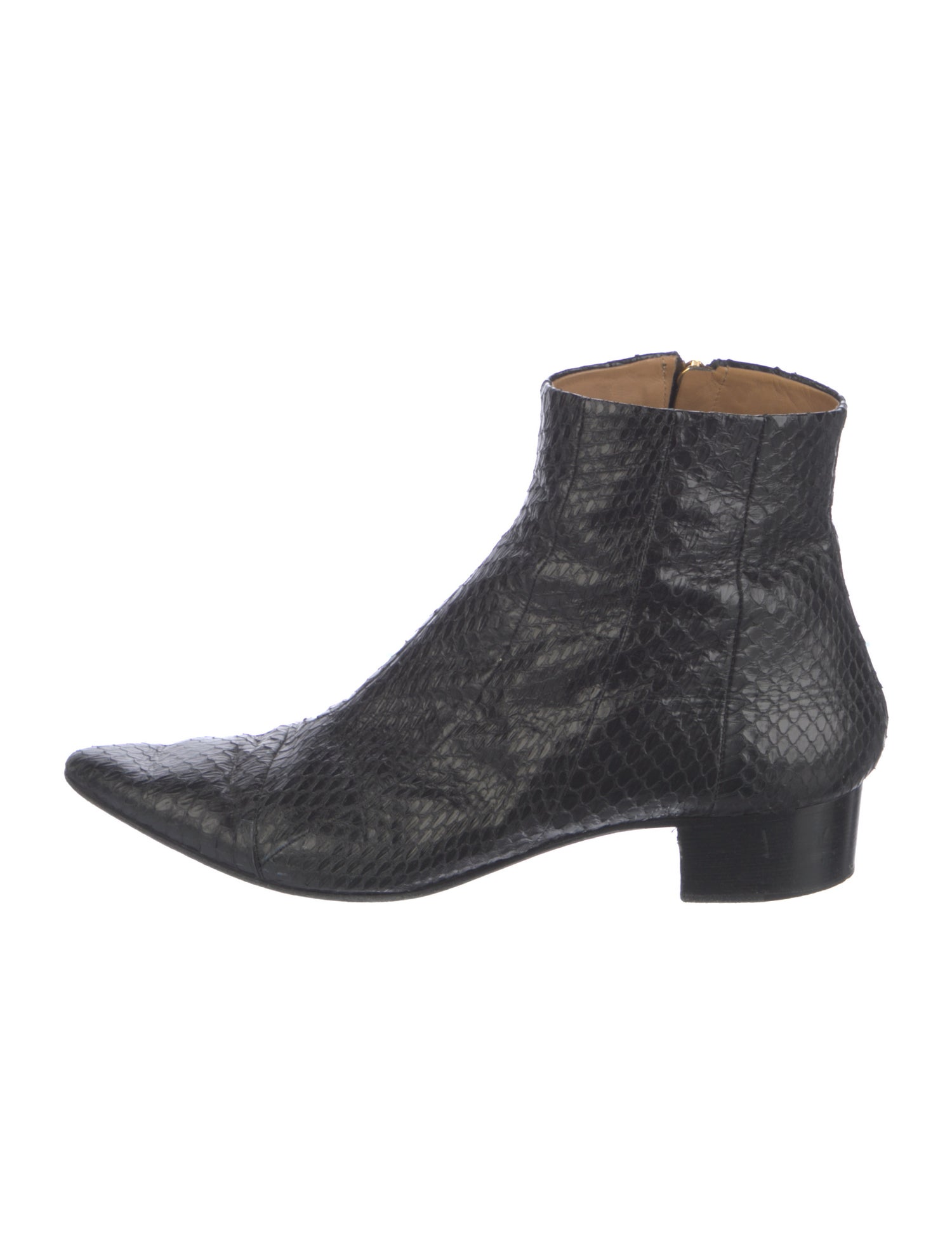 The Row Snakeskin Boots