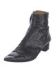 The Row Snakeskin Boots