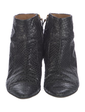 The Row Snakeskin Boots