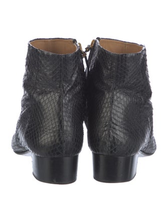 The Row Snakeskin Boots