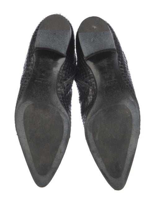 The Row Snakeskin Boots