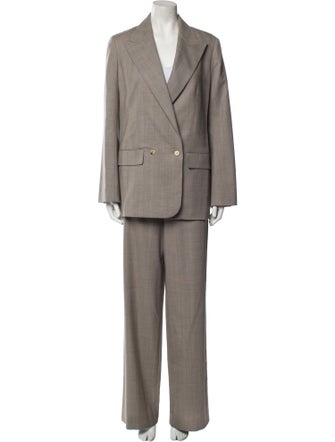 The Row Wool Pantsuit
