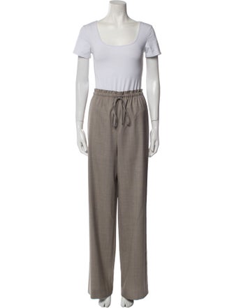 The Row Wool Pantsuit