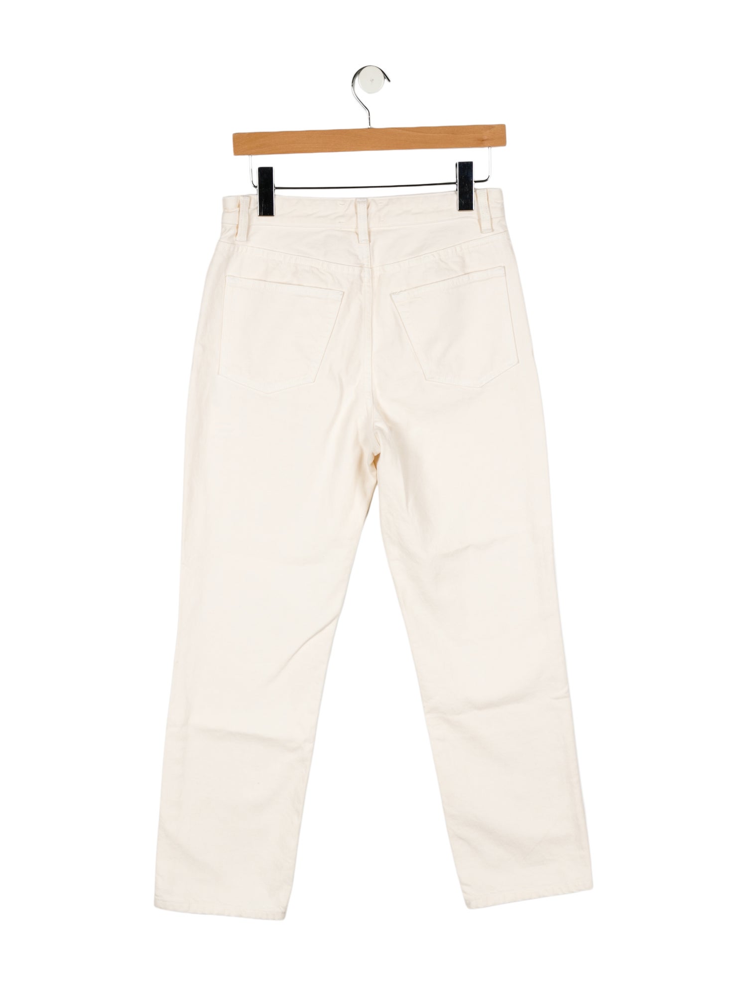 The Row High-Rise Straight Leg Jeans