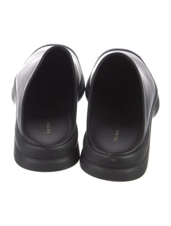 The Row Town Leather Mules