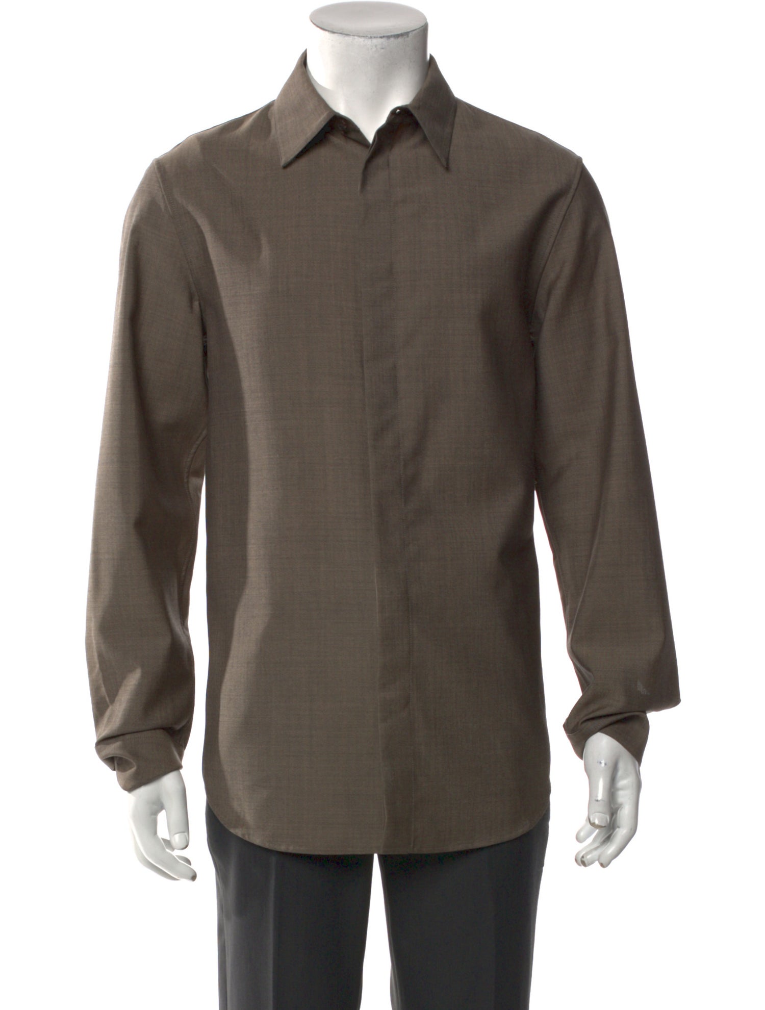 The Row Virgin Wool Long Sleeve Dress Shirt w/ Tags