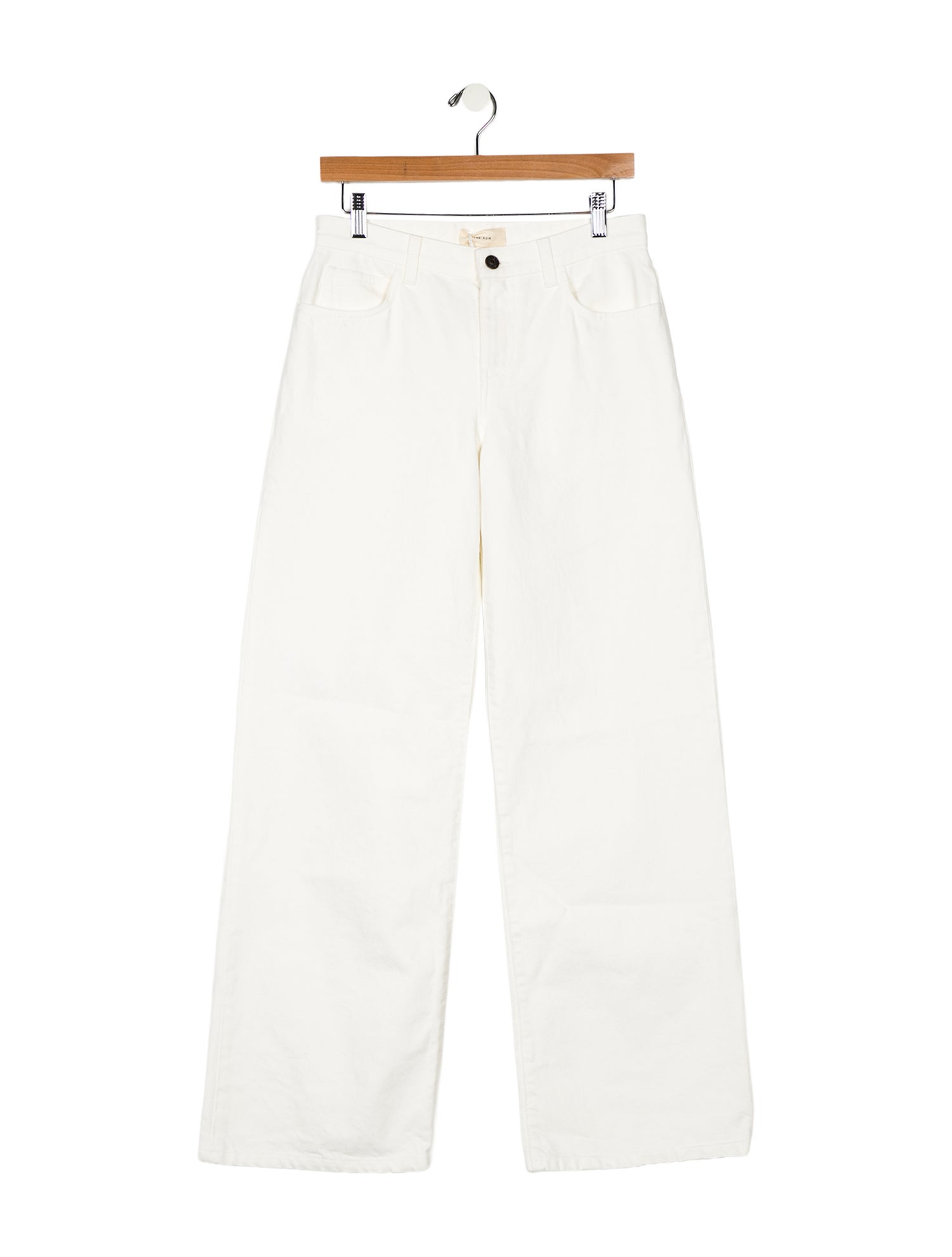 The Row Mid-Rise Wide Leg Jeans w/ Tags