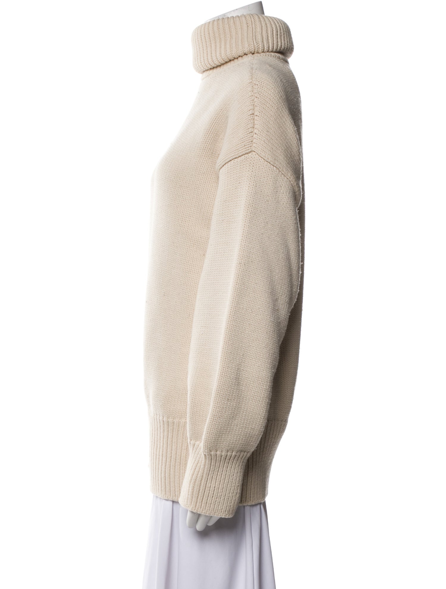 The Row Merino Wool Turtleneck Sweater