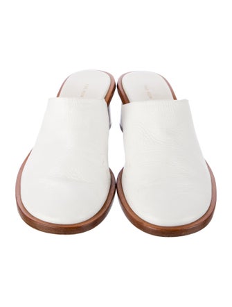 The Row Teatime Leather Mules