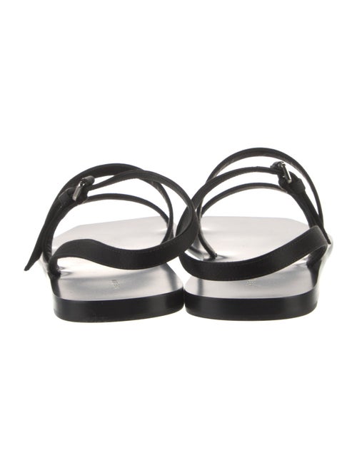 The Row Satin Slingback Sandals