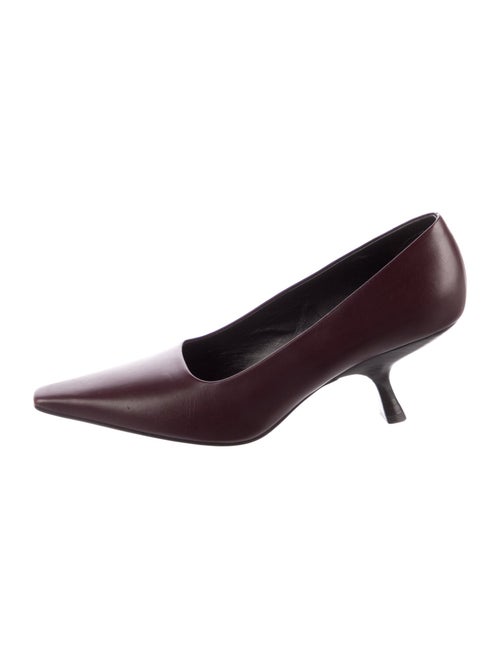 The Row Leather Pumps