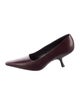 The Row Leather Pumps