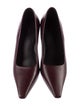 The Row Leather Pumps