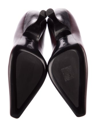 The Row Leather Pumps
