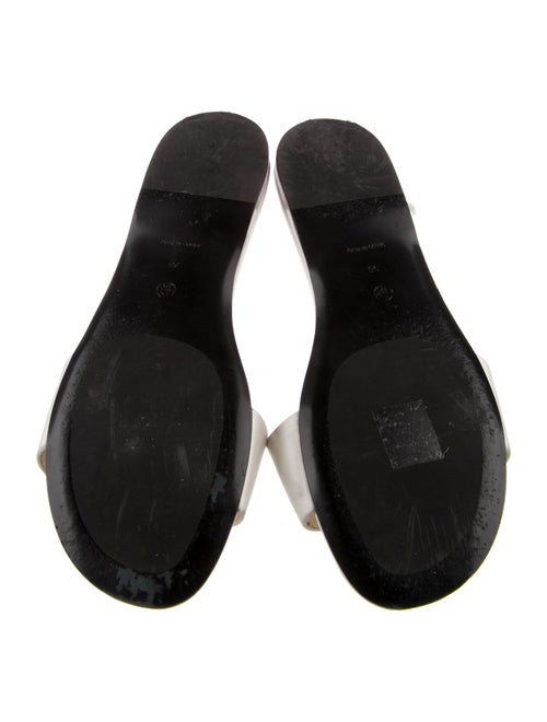 The Row Combo Satin Slides