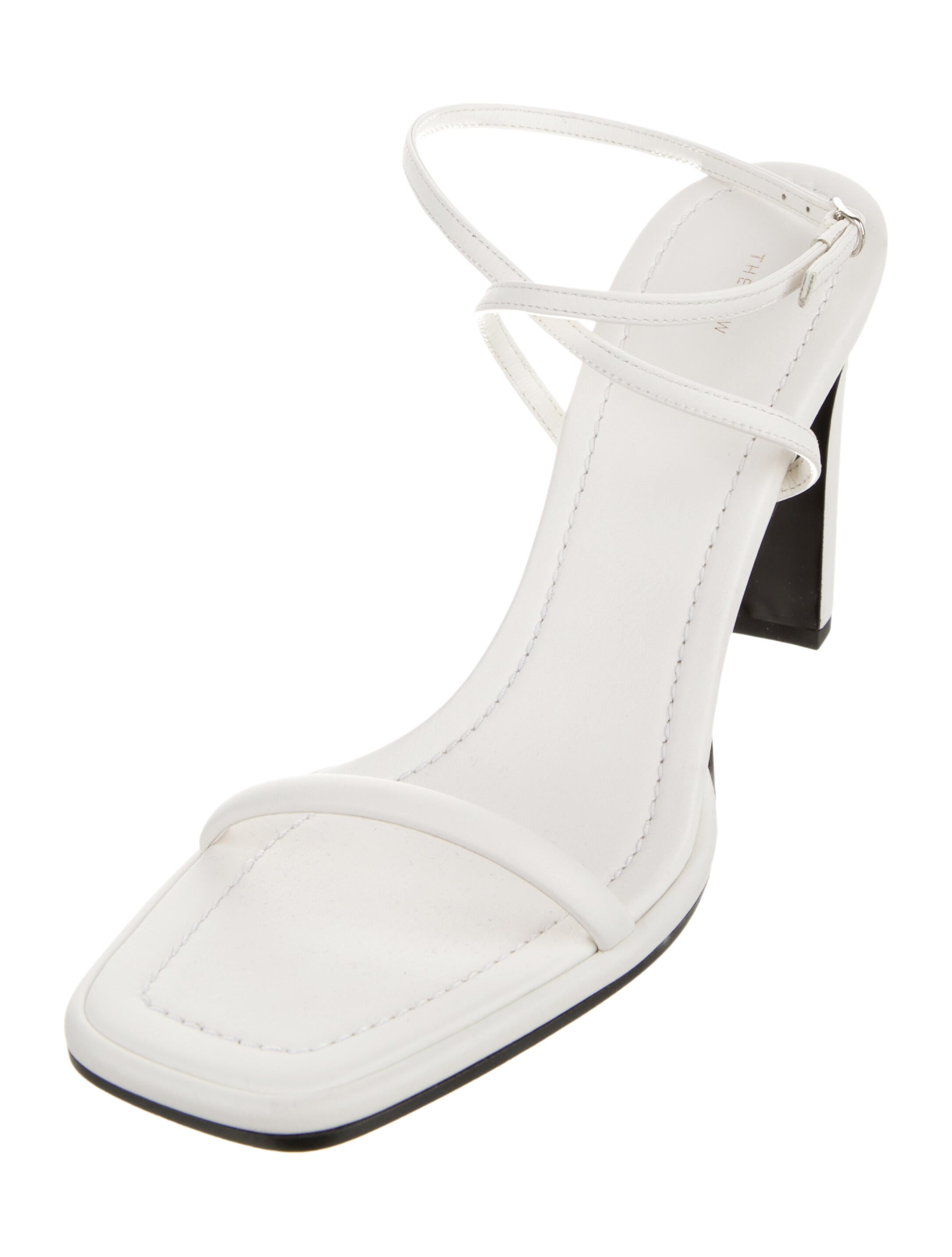 The Row Leather Slingback Sandals