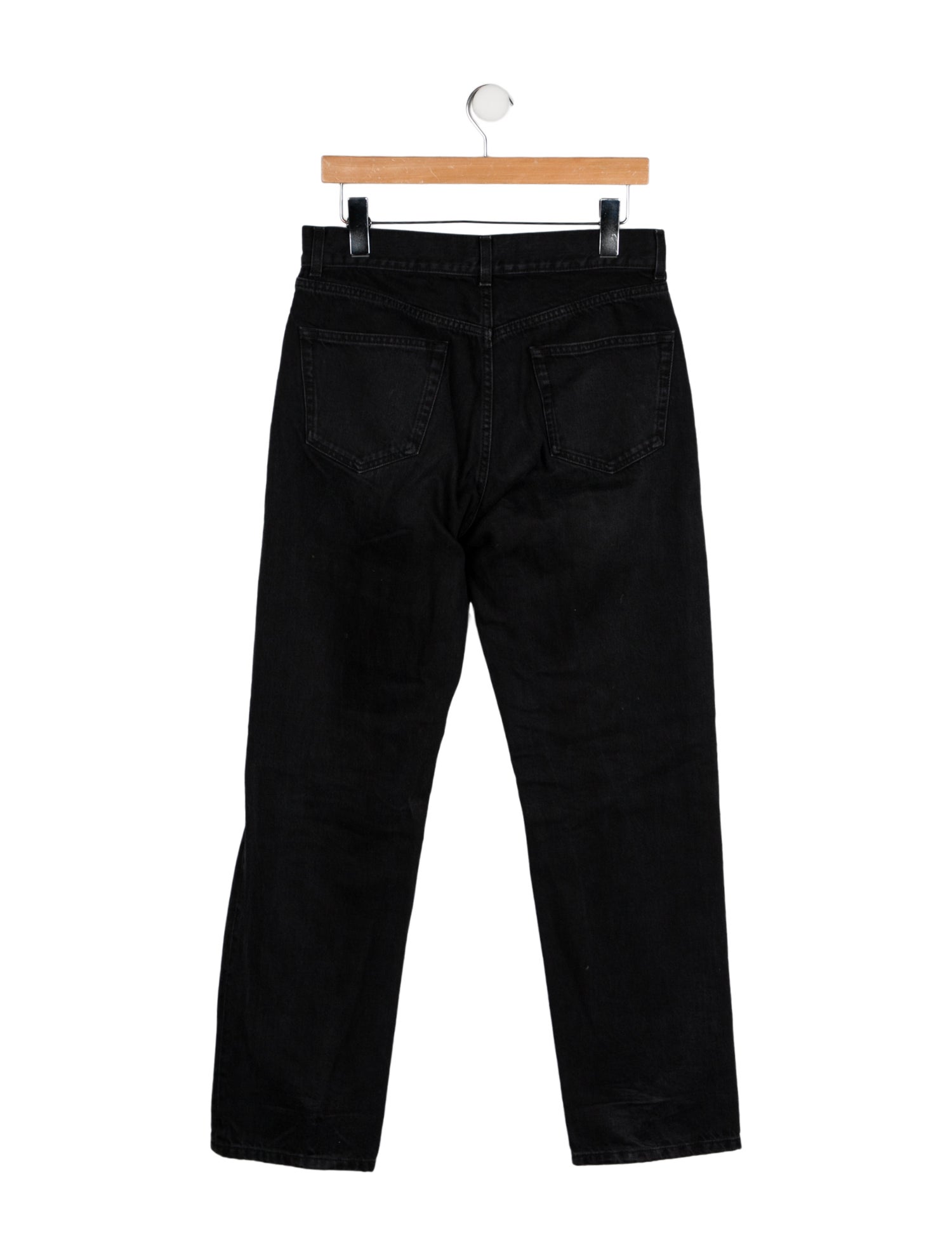 The Row High-Rise Straight Leg Jeans