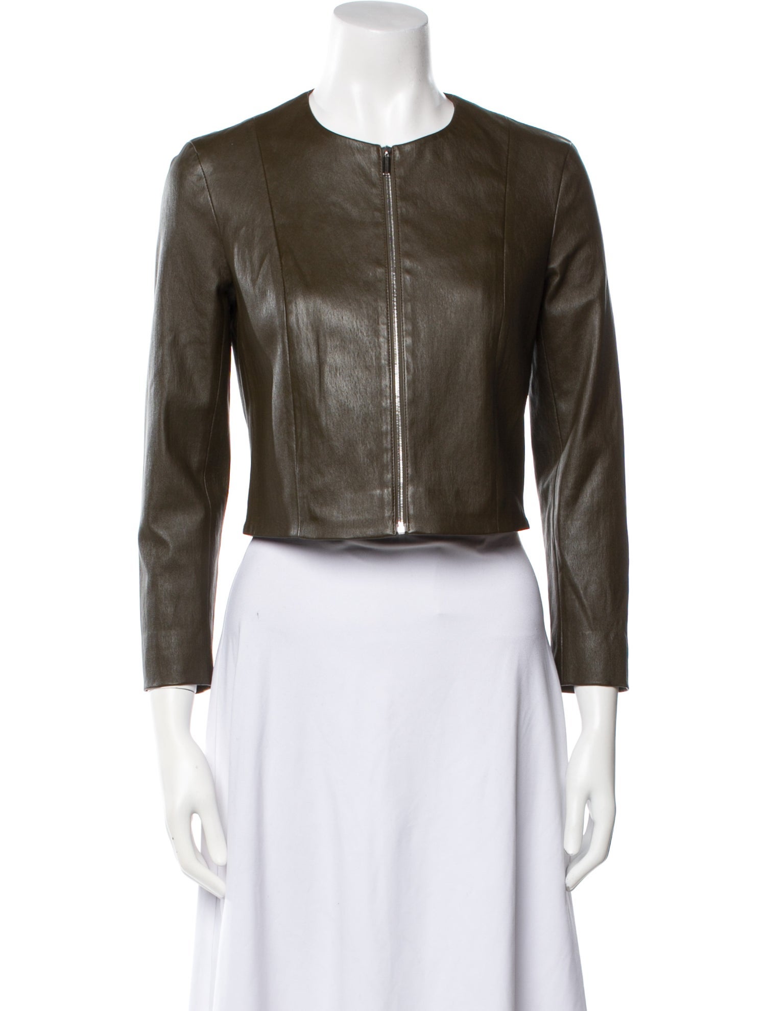 The Row Leather Biker Jacket