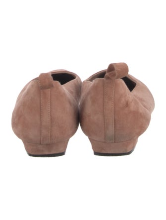 The Row Lady D Suede Flats